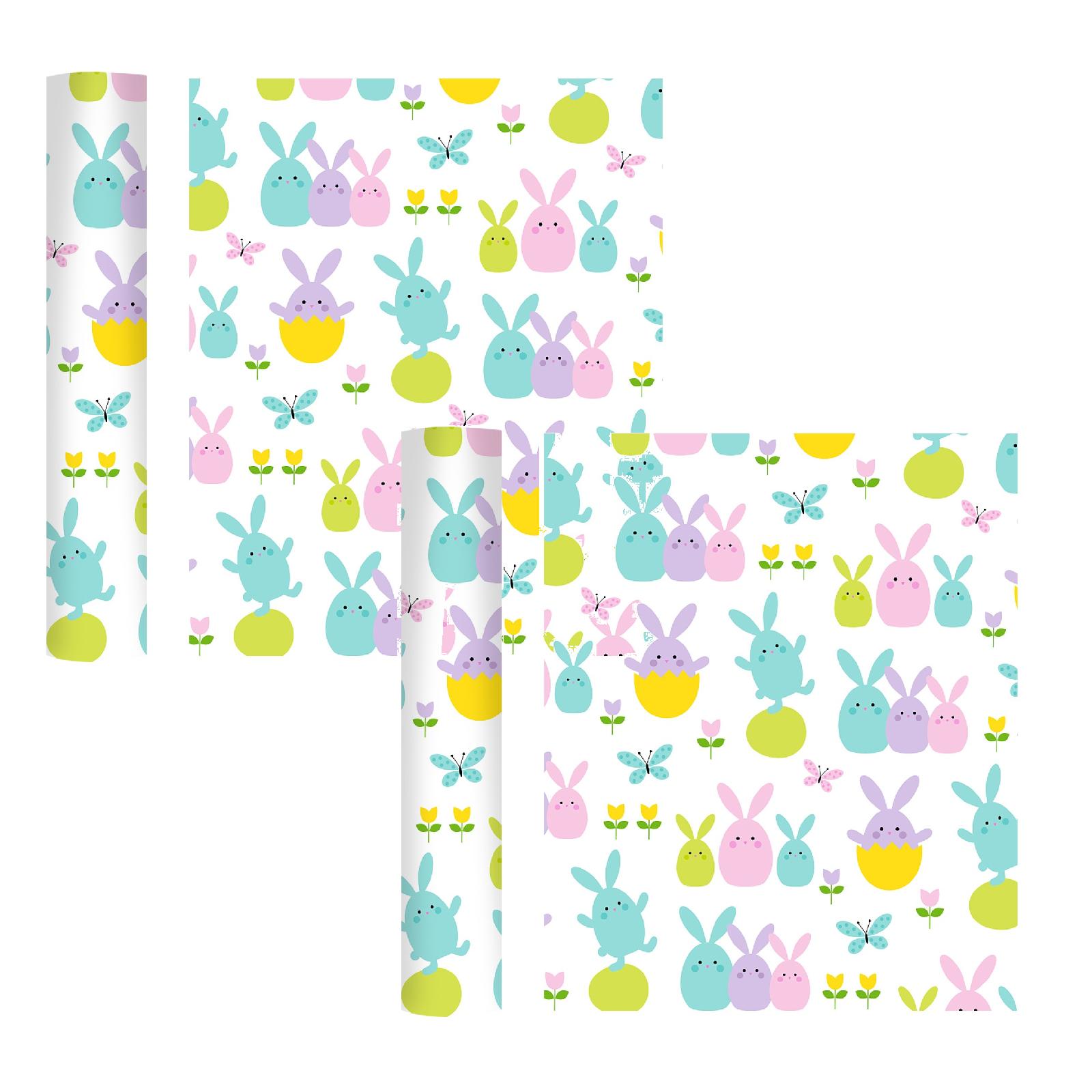 2PCS Photochromic Film Happy Easter Day Heat Transfer Vinyl Htv Iron On