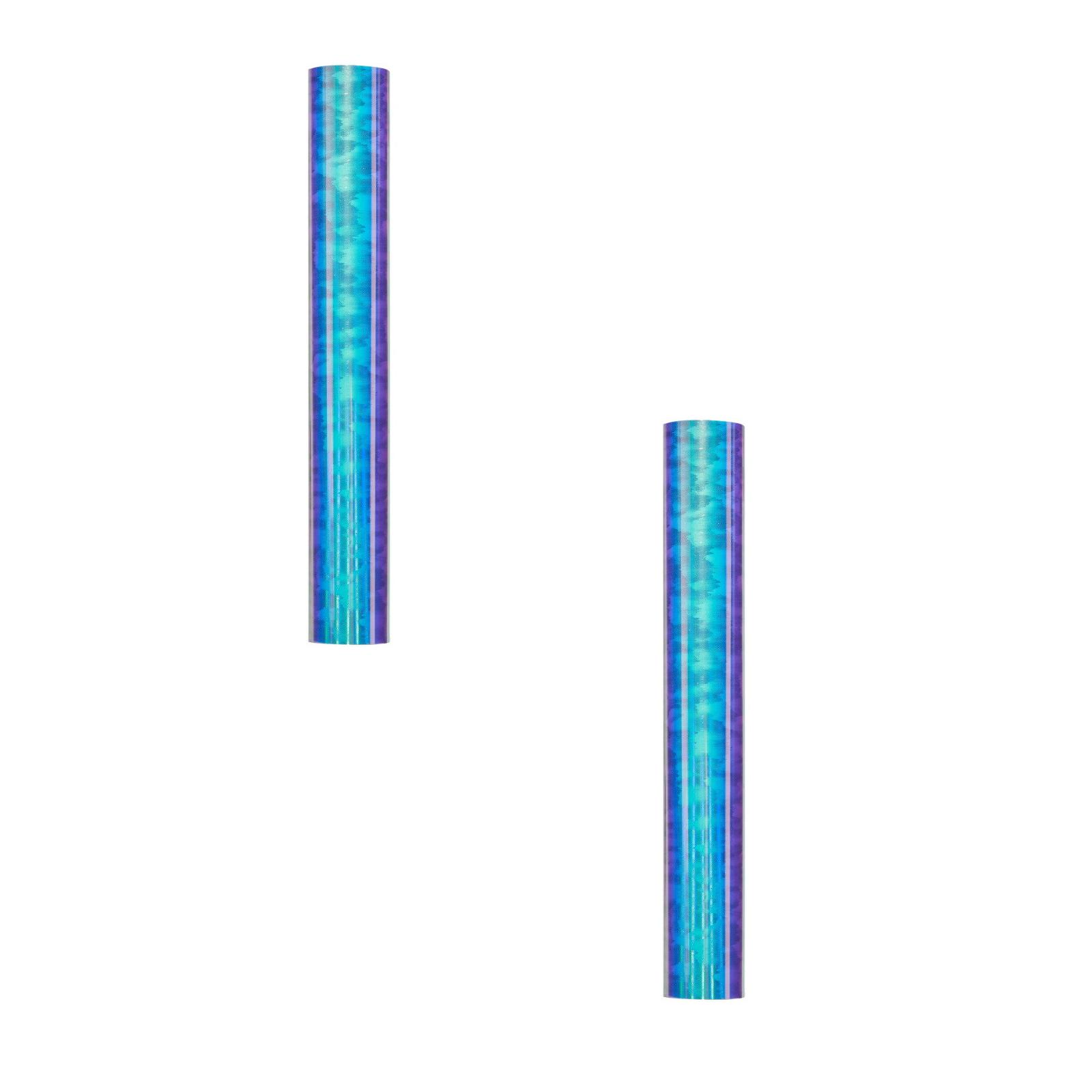 2PCS Photochromic Film Vinyl Heat Thermal Transfer Iron On Diy Garment