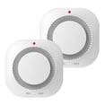 thumbnail image 1 of 2PCS Photoelectric Wireless Smoke Detector Fire Alarm Detector Smart Smoke Alarm, 1 of 14