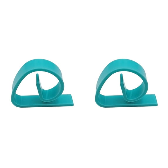 2PCS Picnic Table Clips Tablecloth Holders for Outdoor Dining, Wedding Receptions & Parties, Strong Grip Clamps for Banquet, Restaurant & Home Use