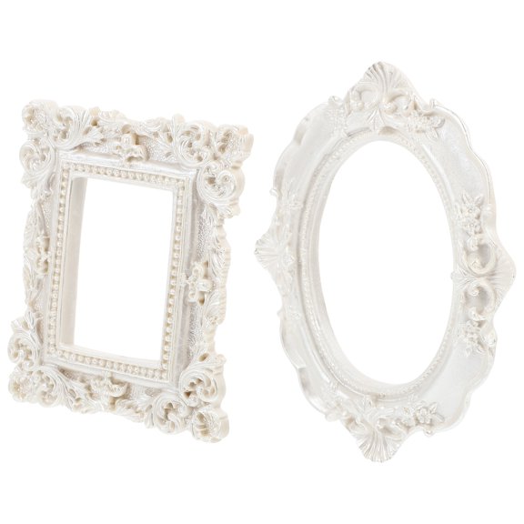 2PCS Picture Prop Frame Multi-functional Picture Frame Practical Picture Frame