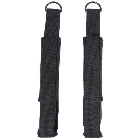 2PCS Pilates Double Loop Straps,Feet Fitness Equipment Straps