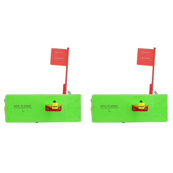 2PCS Planer Boards for Fishing - Medium Side Planer Board with Quick Grip Snap Release, Heavy Duty Trolling Boards for Offshore/Inshore Fishing, Crappie & Walleye Boat Fishing Accessories