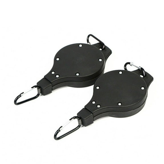 2PCS Plant Pulley Hanger with 2PCS Ceiling Hooks, Retractable Plant Hook Pulley, Adjustable Plant Pulleys for Hanging Plants, Plant Pulley Hanger for Garden Baskets & Bird Feeder
