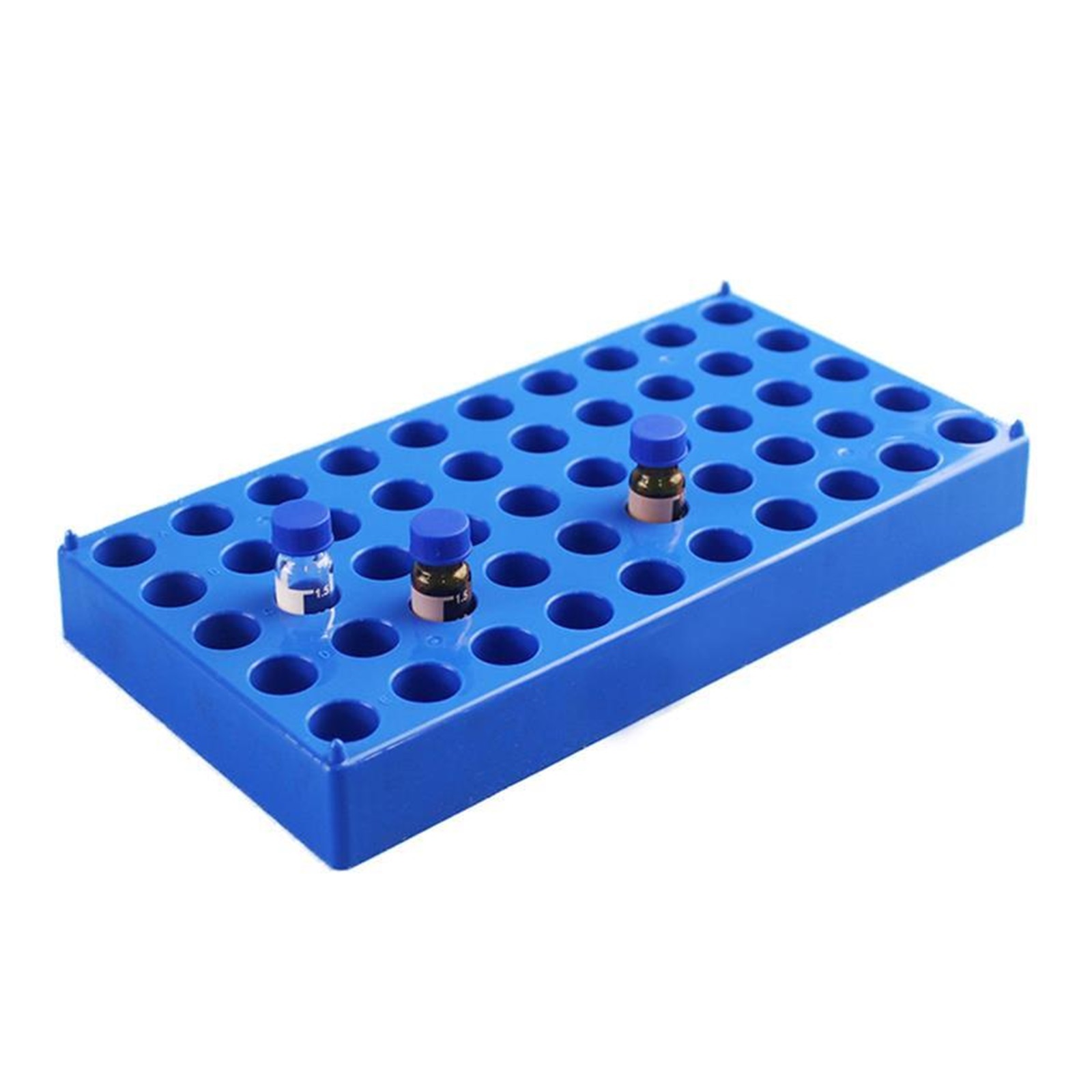 2PCS Plastc Vial Rack 50 Holds Diameter Suitable For 12mm 1.5/2ml Vials ...