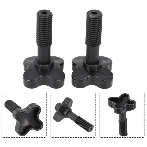 2PCS Plastic Fixing Screw Black for Garden Swing Canopy Frame Replacement Campagne