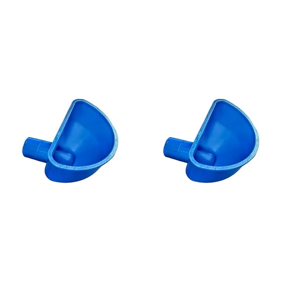2PCS Plastic Fresh Water Fill Adapter, RV Camper Freshwater Tank Inlet Connector Replacement Accessories