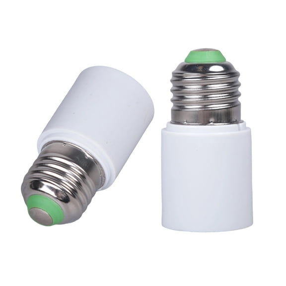 2PCS Plastics Metal E27 Light Socket Extender 6.5CM For Ceiling Pendant LED Bulbs