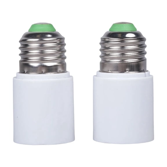 2PCS Plastics Metal E27 Light Socket Extender 6.5CM For Ceiling Pendant LED Bulbs