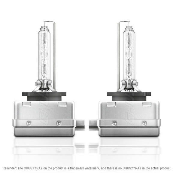 2PCS Plug-and-Play HID D3S Xenon Headlight Bulbs For 2012-2015 Tesla Model S Headlight Replacement Upgrade 6000K Pure White Light