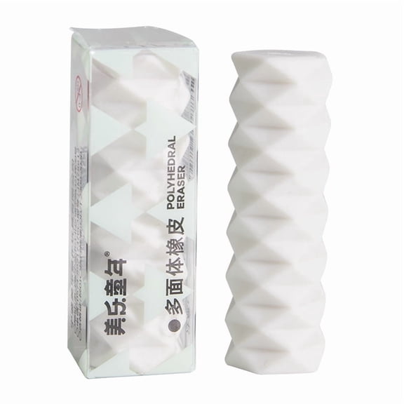 2PCS Polygon Eraser