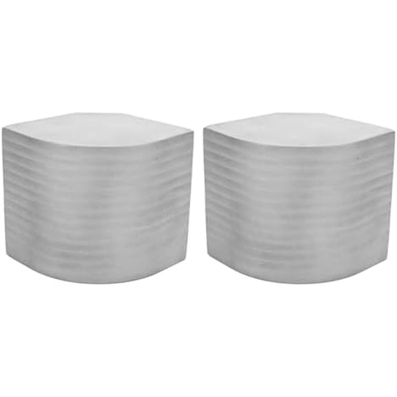 2PCS Pontoon Corner Caps, High Strength Aluminum Pontoon Boat Deck Corner Cap for 90 Degree Rounded Corner, Height: 3-9/16in to 3-5/8in Top: 4-1/16in to 4-3/16in$$Watercraft