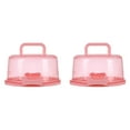 thumbnail image 1 of 2PCS Portable Cake Box Cake and Cupcake Cake Holder Container for Cake Pie Home Decor, 1 of 4
