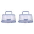 thumbnail image 1 of 2PCS Portable Cake Box Cake and Cupcake Cake Holder Container for Cake Pie Home Decor, 1 of 4