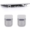 thumbnail image 1 of 2PCS Portable Keyboard Riser, Self-Adhesive Mini Laptop Stand Invisible Computer Keyboard Stand for Desk, Laptop Feet, 1 of 8