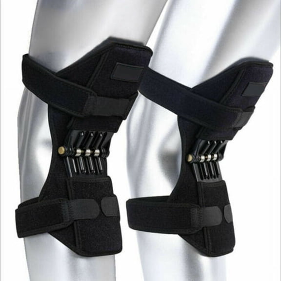 2PCS Power Lift Knee Support Pad Joint Brace Stabilizer Rebound Spring Force Kit