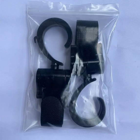 2PCS Pram Hook Stroller Accessories Shopping Prop Multi Purpose Stroller Hook Multi Purpose Shopping Pram Hook