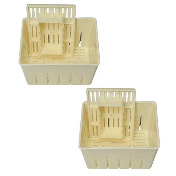 2PCS - Mould Food Grade PP DIY Homemade -Maker Pressing Mold Kit Kitchen Tool -Box - Mold Kit