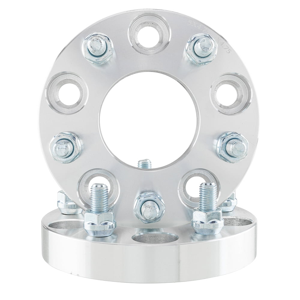 2PCS Professional Hub Centric Wheel Adapters for Chevrolet El Camino/Camaro/S10/Corvette, Silver