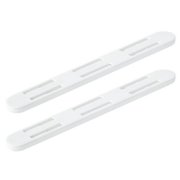 2PCS Pull out Rail for Baskets or Bins, Storage and Organization Accessories for Cabinet,Shelves - DIY Drawer Organizers Slides