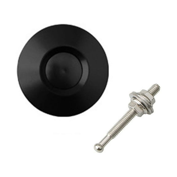 2PCS Push Button Quick Release Hood Bonnet Pins Lock Clip Car Bumper Latch Kit