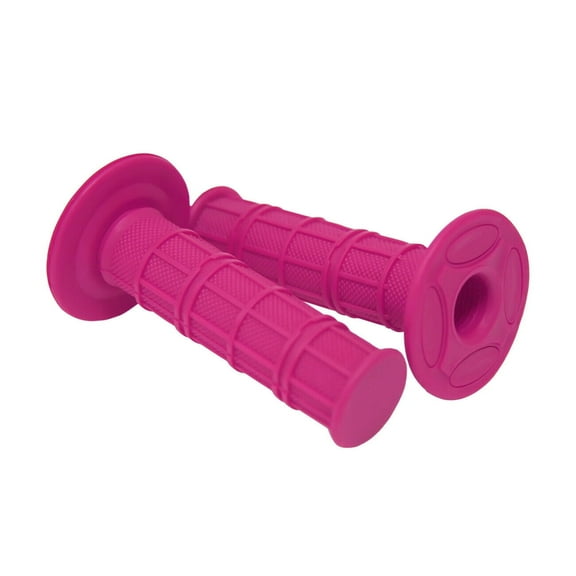 Motorcycle Hand Grips for 7/8" Handlebar , Rubber Gel Grips Fit Honda/Yamaha/Suzuki Dirt Bike Motocross,2 Pack,Pink
