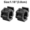 thumbnail image 1 of (2PCS)Quick Release Barbell Clamps - 1" & 2" Non-Slip Dumbbell Weight Collars For Gym, Weightlifting, Powerlifting, And Home Workouts,1.18inch(30mm) Back, 1 of 4