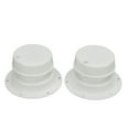 2PCS RV Plumbing Vent Caps Prevent Leaks Camper Roof Sewer Vent Cover