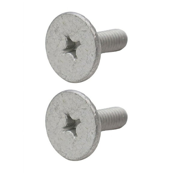 2PCS Radiator Support Splash Shield Bolts Lower Cover Bolt Screws Radiator Engine Cover Bolt Pin Compatible for 90105TBAA00 for Honda for Accord for CRV Civic