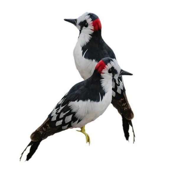 2PCS Realistic Artificial Animal Garden Figurine Decor