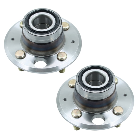 2PCS Rear Wheel Bearing Assembly with for Non- Systems-2PCS Wheel Hub Bearings Rear Disc Brakes NON-ABS
