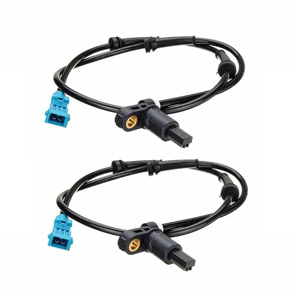 2PCS Rear Wheel Speed ABS Sensor 454577 454579 For Peugeot 206 CC 2D 206 SW 2E/K