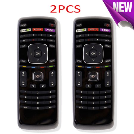 2PCS Remote Control XRT112 for VIZIO smart LED TV w Amazon Netflix MGO E420i-A0