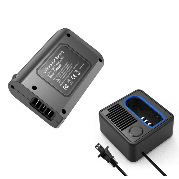 5.5Ah Battery Replacement and Charger for Hoover 18V Linx Battery Compatible with BH50000 BH50010 BH50015 302723001 BH50020 Cordless Stick Vacuum