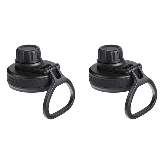 2PCS Replacement Spout Lid for Wide Mouth Bottles, Water Bottle Lid Replacement Spout Top, Replacement Lid Leak-Proof Sports Cap Accessory