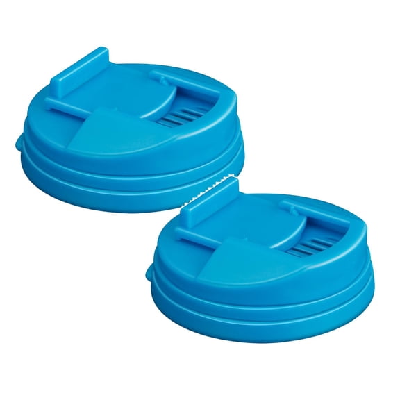 2PCS Reusable Plastic Beverage Can Lids, Universal Round Spill Proof Protector Caps for Standard Soda, Beer & Energy Drink Cans