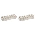 thumbnail image 1 of 2PCS Reusable Plastic Egg Carton with Lid 12 Grid Stackable Fridge Egg Holder Tray for Kitchen Restaurant & Camping Storage 1Pc 30X11X6.5cm Home Decor, 1 of 5