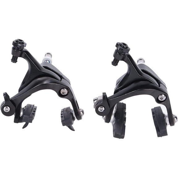 2PCS Road Dual Pivot Caliper Brake, Center Mount Rear Calipers Friction Wheel Road Accessory