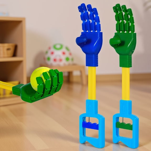 2PCS Robotic Claw Grabber for , & Green, 15.7 Inch Mechanical Robot Arm Hand Grabber, Interactive Grab Pack