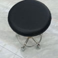 thumbnail image 1 of 2PCS Round Bar Stool Cushion for 28-33cm Waterproof Covers Black, 1 of 8