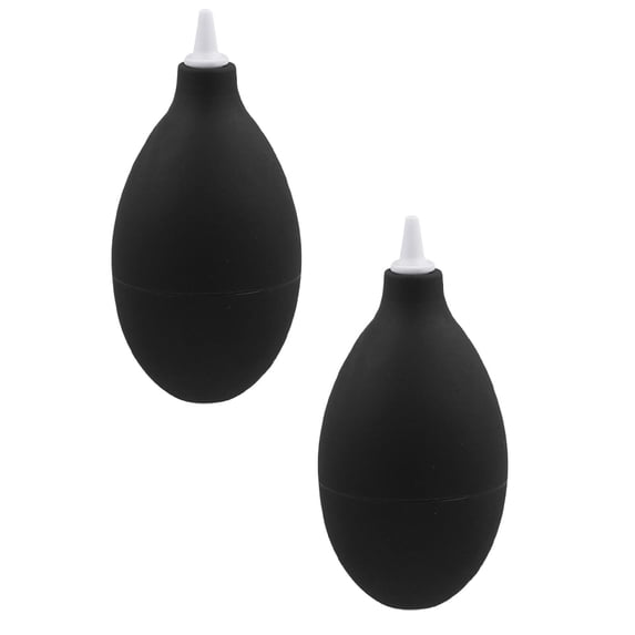 2PCS Rubber Bulb Air Blower for Camera Lens Cleaning, Powerful Dust Blower Air Duster Pump with Soft Nozzle,Camera Lens Cleaner,Keyboard Cleaner,Electronics Dust Cleaner for DSLR Sensor,Laptop,Phone