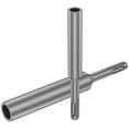 thumbnail image 1 of 2PCS SDS Plus Ground Rod Driver Set for 3/8", 1/2", 5/8" & 3/4" Rods, Heavy Duty Cr-V Ground Rod Bit Driver for Rotary Hammer Drill, 10mm & 16mm, 1 of 7