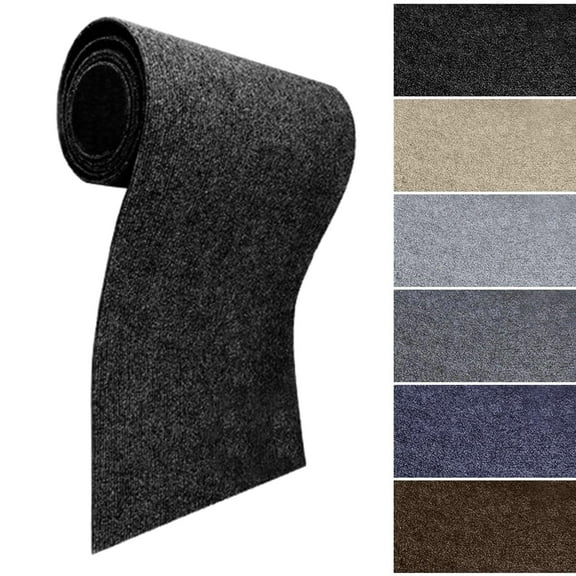 2PCS Scratching Mat For Cats Self-Adhesive Carpet DIY Trimmable Pad Cat Scratcher Boards Climbing Cat Scratch for Replacement Pads Covering Posts Furniture Protection Black 30*60cm/11.8"x23.6"