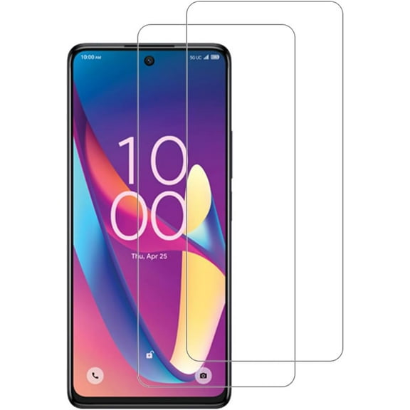 VIESUP 2PCS Screen Protector Compatible with TCL 50 XL 5G 6.78" HD Clear , 9H-Hardness Anti-Scratch Tempered Glass
