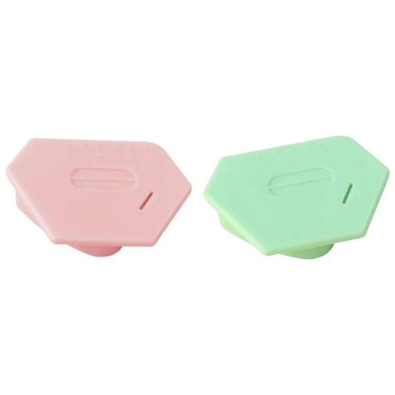 2PCS Seam for Sewing Machine, Upgraded Polygonal Multifucntional Seam Hemmer with Scale, Universally Sewing Accessories & Supplies