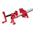 thumbnail image 1 of 2PCS/Set 3/4" Wood Gluing Pipe Clamp, Adjustable Heavy Duty Cast Iron Quick Release Pipe Clamps For Woodworking Home Improvement ,Easy to Use, 1 of 6