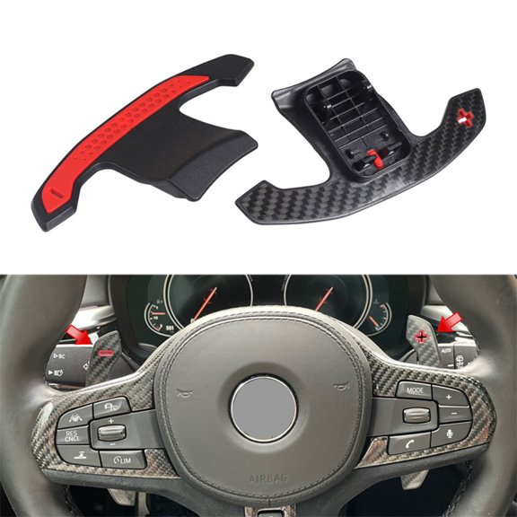 2PCS/Set Car Steering Wheel Paddle Shifter For BMW G20 M3 M4 G80 G82 M340i 2017+