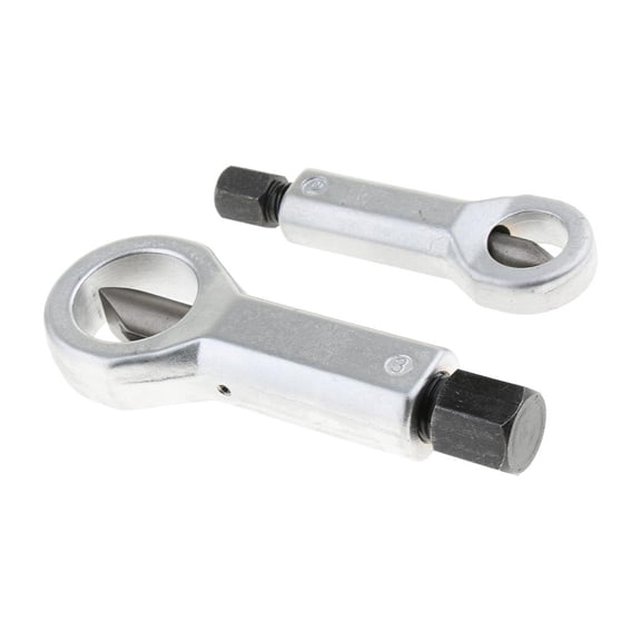 2PCS Set Nut Rusted Seized Remover Cutter, Includes 2 pieces nut