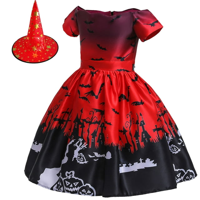 2PCS Sets Girls Dresses 7-8 Years Girls Dress Child Kids Party Dance ...