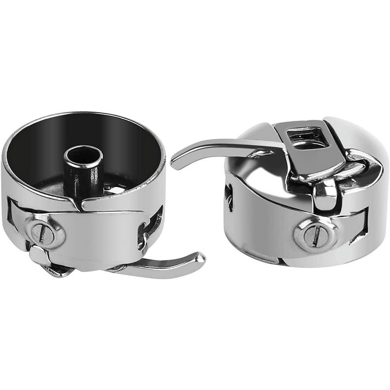 2PCS – Sewing Machine Bobbin Case, Stainless-Steel Bobbin Holder